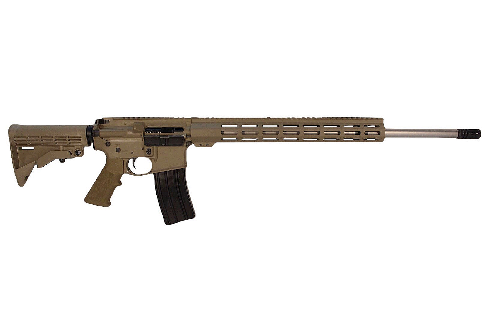 22 inch 223 Wylde Stainless Premium Rifle | Magpul FDE | MOA Guarantee