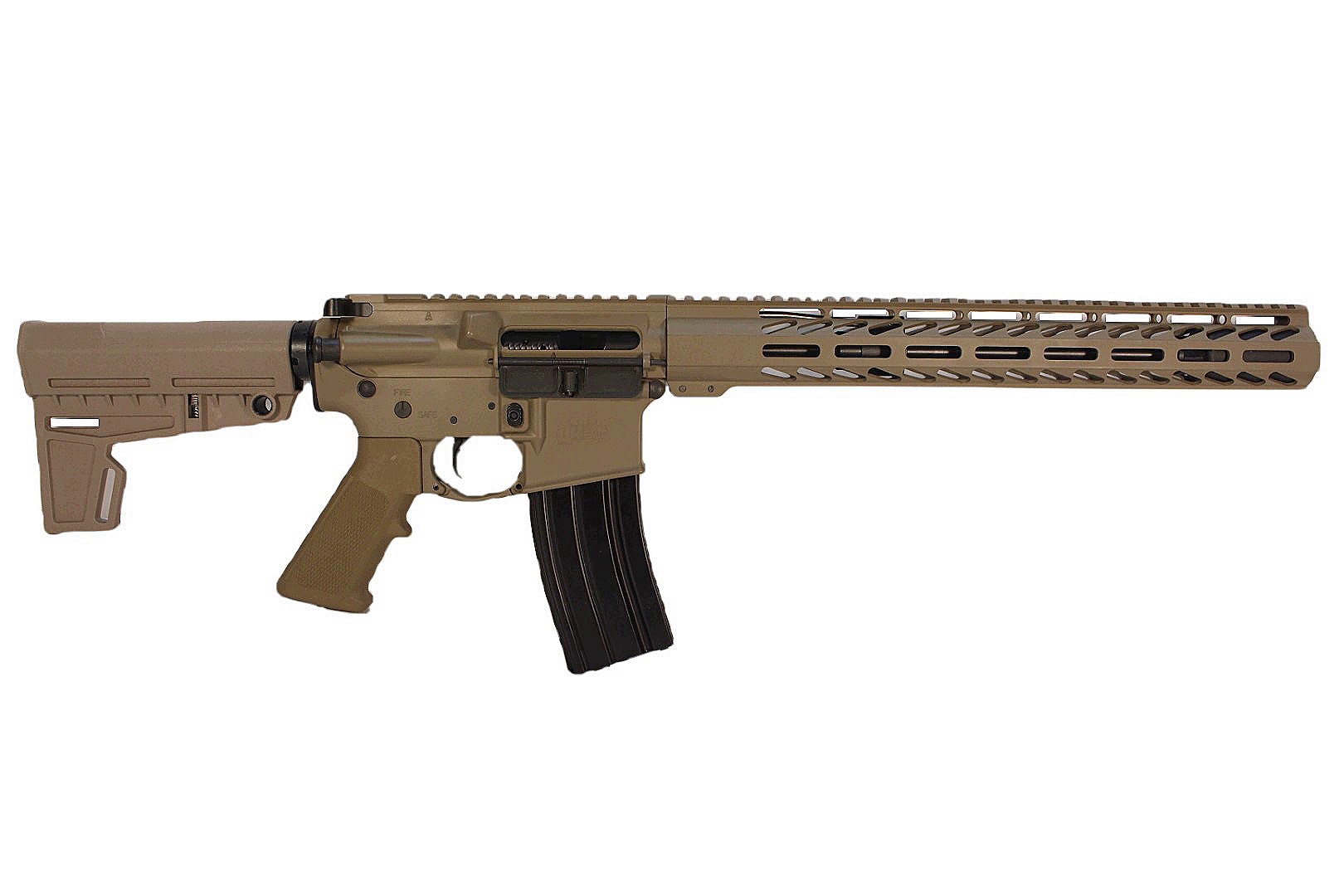 12.5 inch 300 Blackout M-LOK AR Pistol | Magpul FDE | Made in the USA