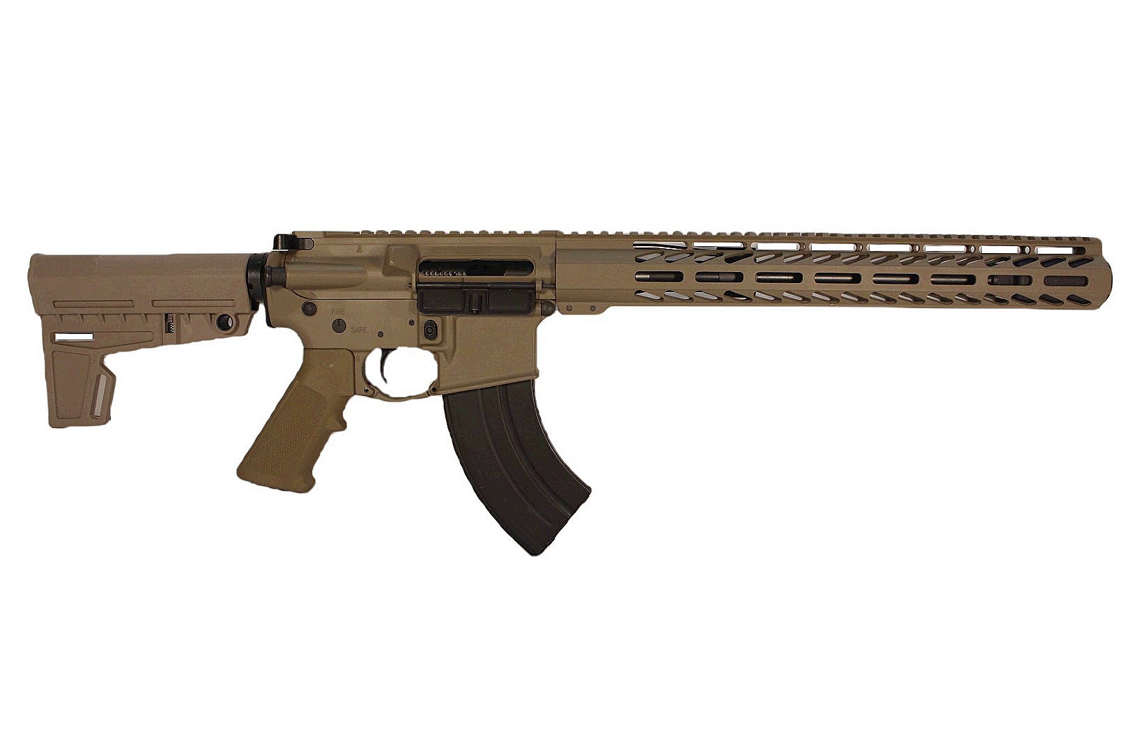 12.5 inch 9x39 Russian AR Pistol | FDE | Made in the USA