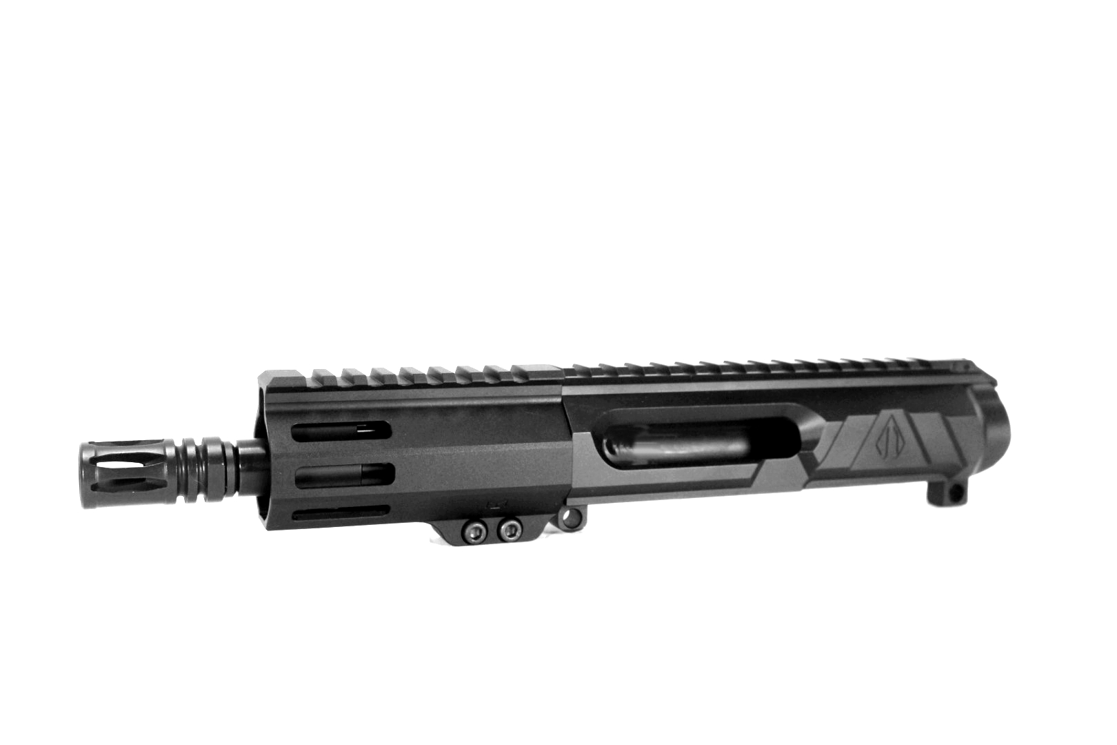 5 inch LEFT HANDED AR-15 NR Side Charging 300 Blackout Nitride M-LOK Upper Suppressor Ready | Pro2A Tactical