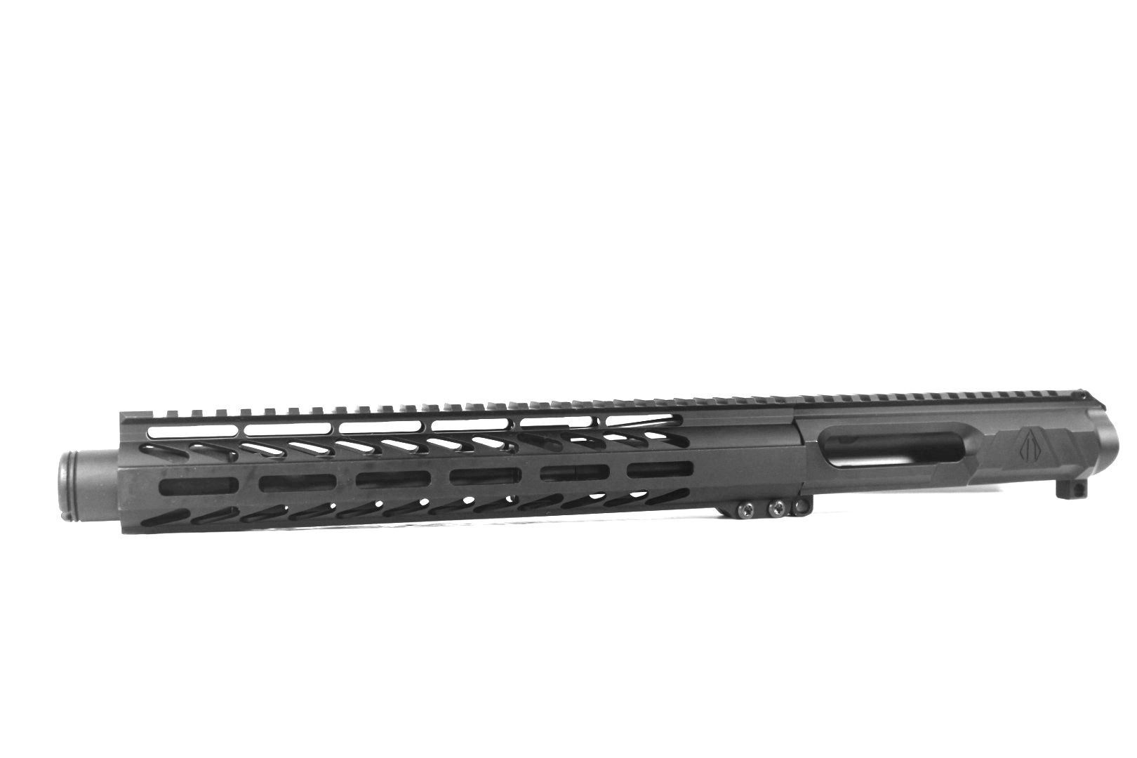 10.5 inch AR-15 LEFT HANDED AR-15 Non Reciprocating Side Charging 300 Blackout Pistol Melonite Upper w/Can
