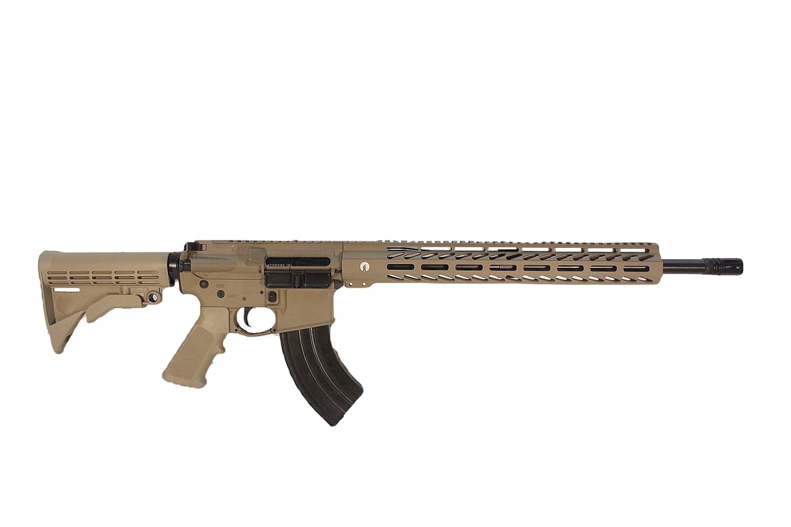 18 inch 7.62x39 M-LOK Rifle | Magpul FDE | Lifetime Warranty