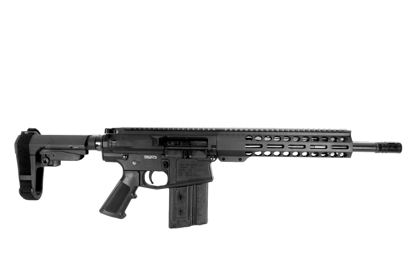 12.5 inch 308 Win AR-10 Pistol | Knockdown Power | Made in the USA