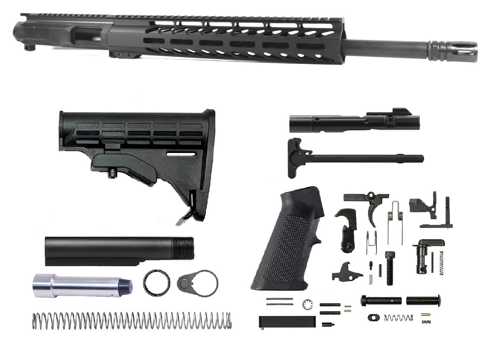 16 inch 9mm AR Upper Kit | PCC