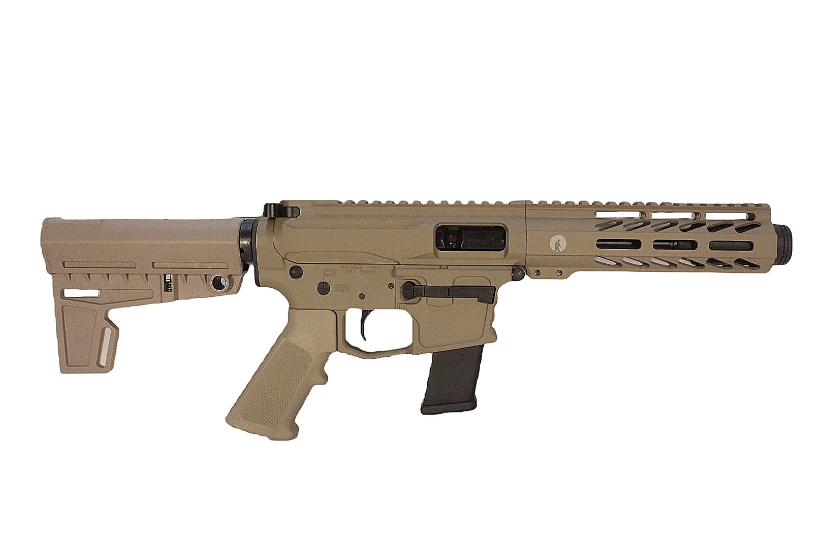 5 inch 9 9mm AR-15 Pistol | Magpul FDE Color | Made in the USA