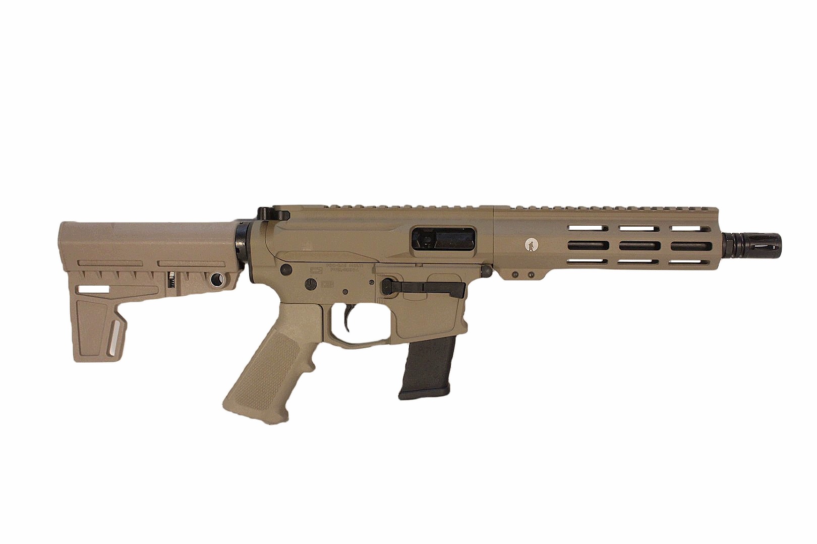 8 inch 9mm AR-9 Pistol | Magpul FDE Color | Made in the USA