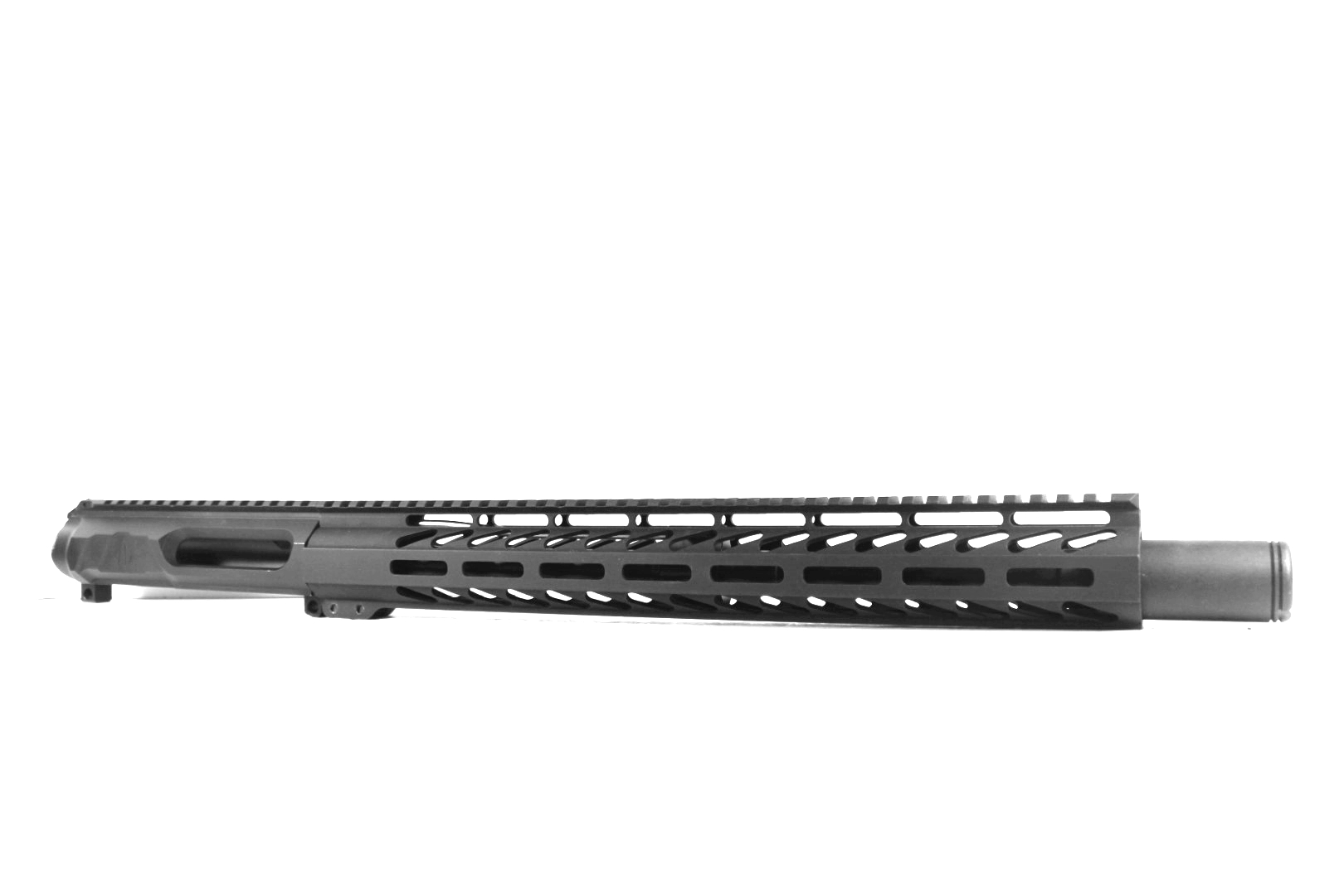 14.5 inch AR-15 Non Reciprocating Side Charging 5.56 NATO (223/5.56) Carbine Melonite Upper with Flash Can