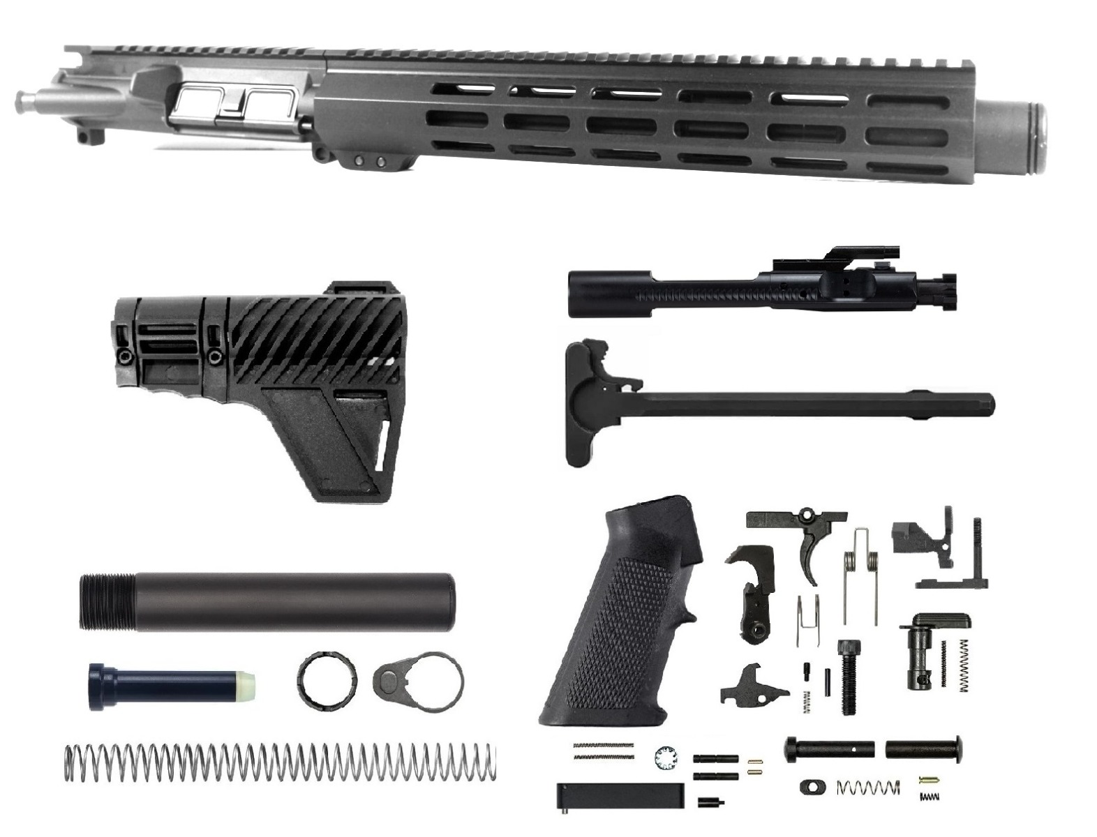 10.5 inch 7.62x39 Upper Kit w/Can | Pro2A Tactical