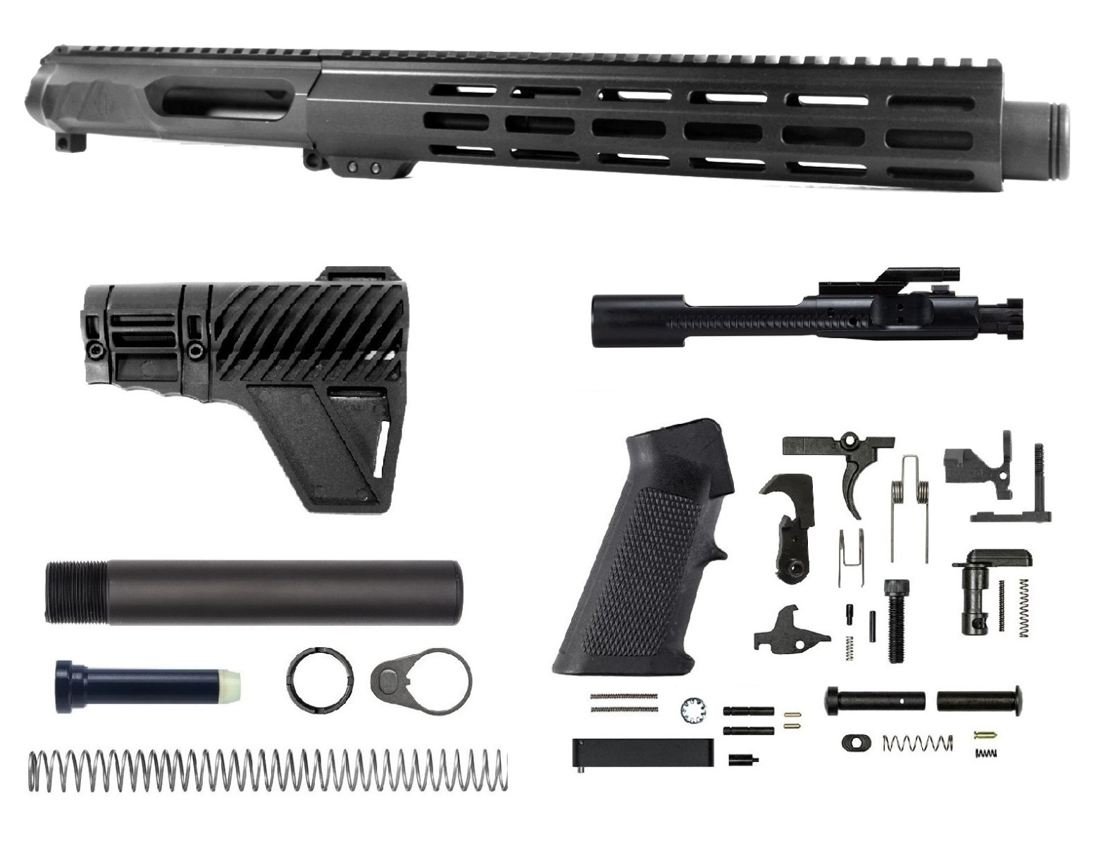 10.5 inch 350 Legend AR-15 NR Side Charging Upper Kit | Pro2A Tactical