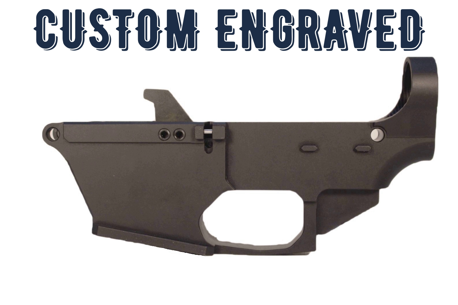 Custom Engraved 80% AR-15 Lower Receiver