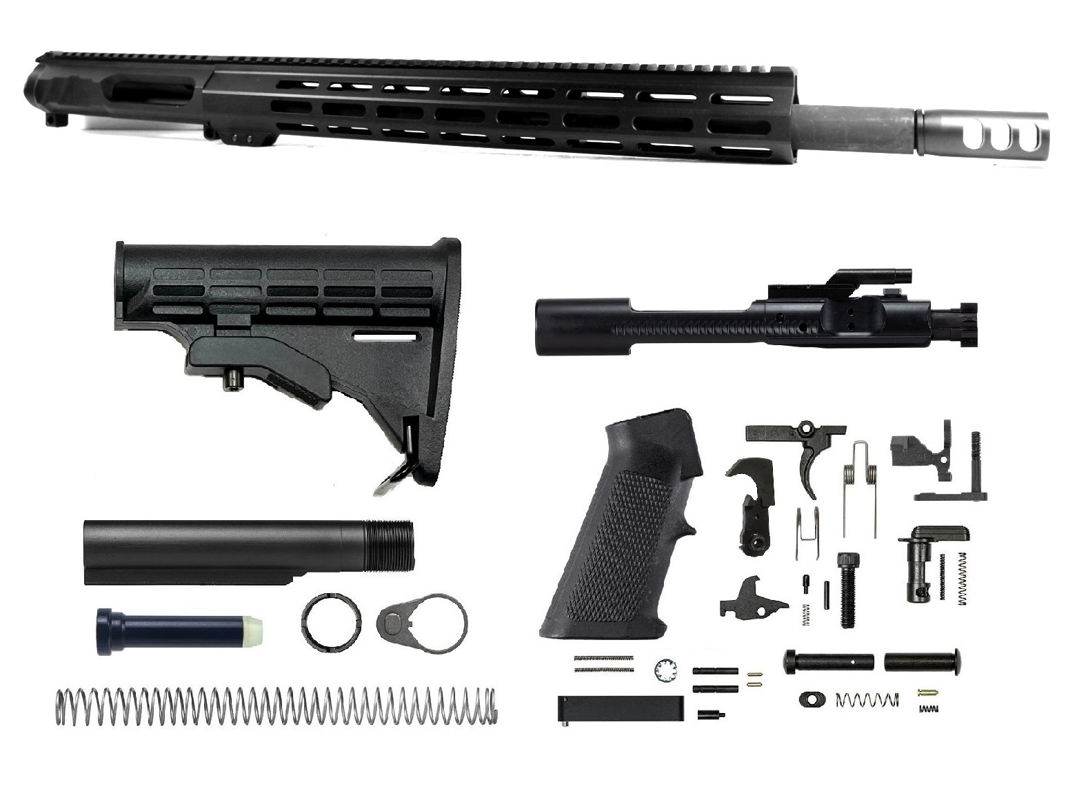 18 inch 12.7x42 (50 Beowulf) Upper Kit | NR Side Charging