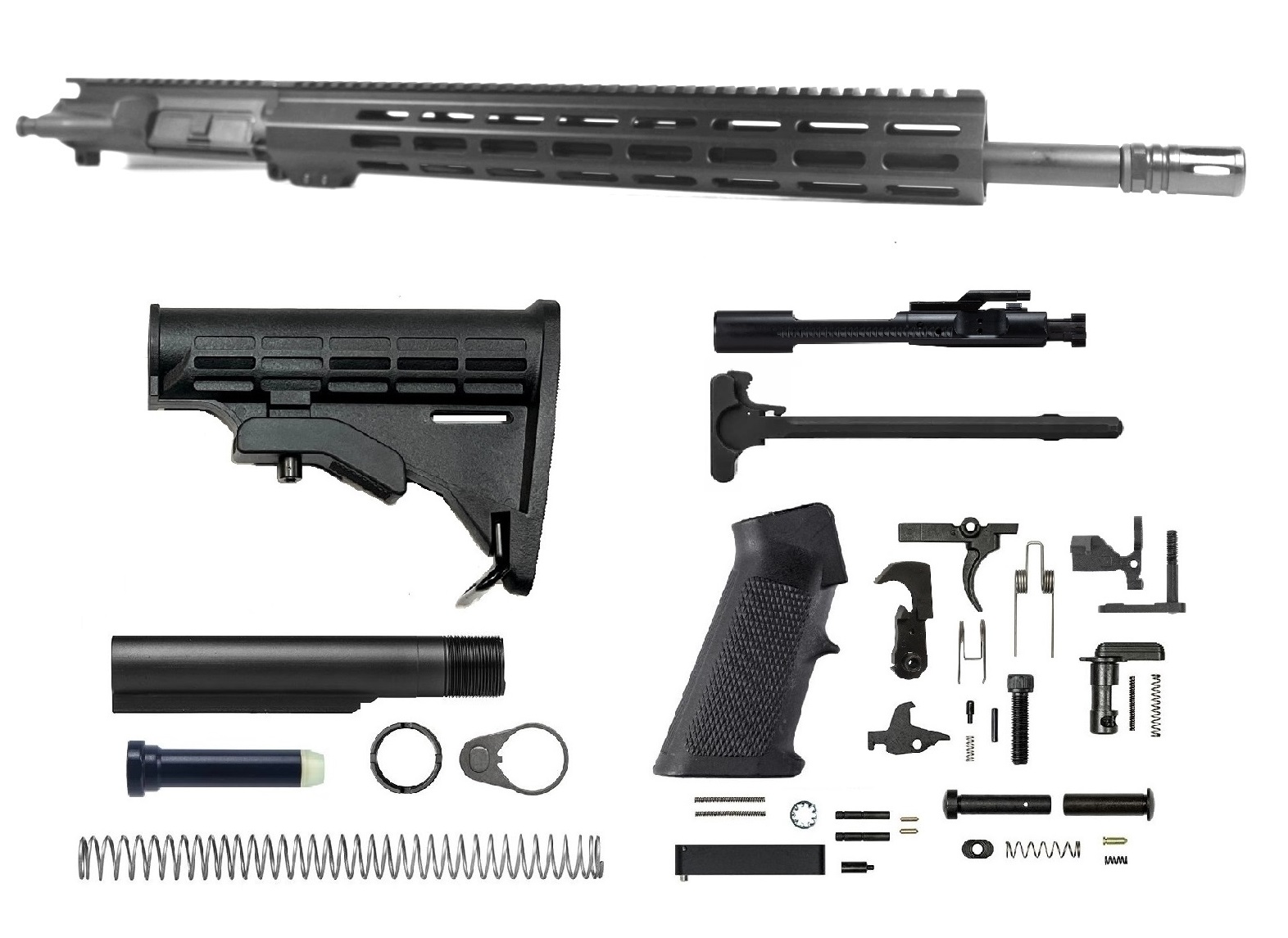 18 inch 5.56 NATO AR-15 Upper Kit | Lifetime Warranty