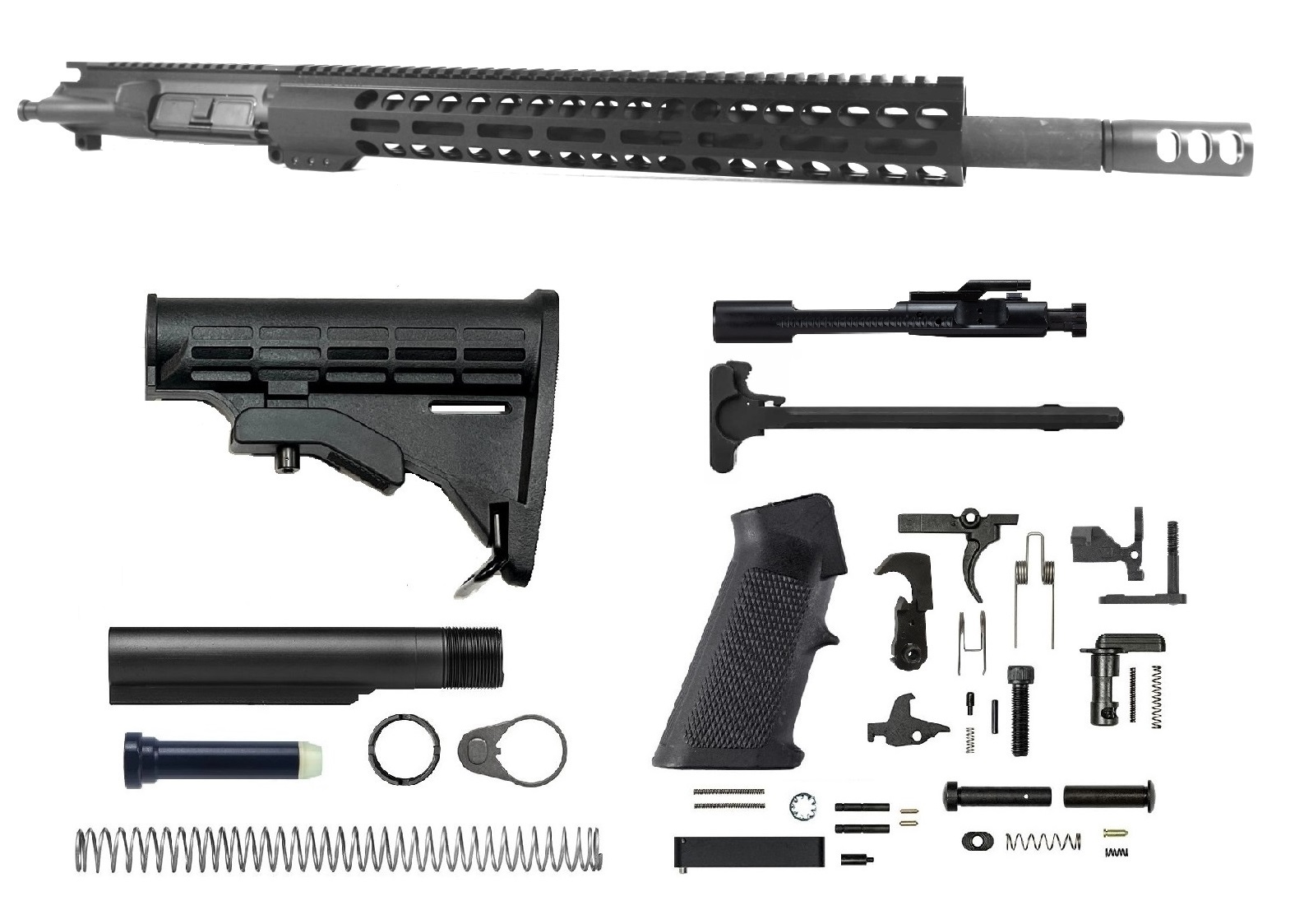 18 inch 12.7x42 (50 Beowulf) Upper Kit | Pro2A Tactical