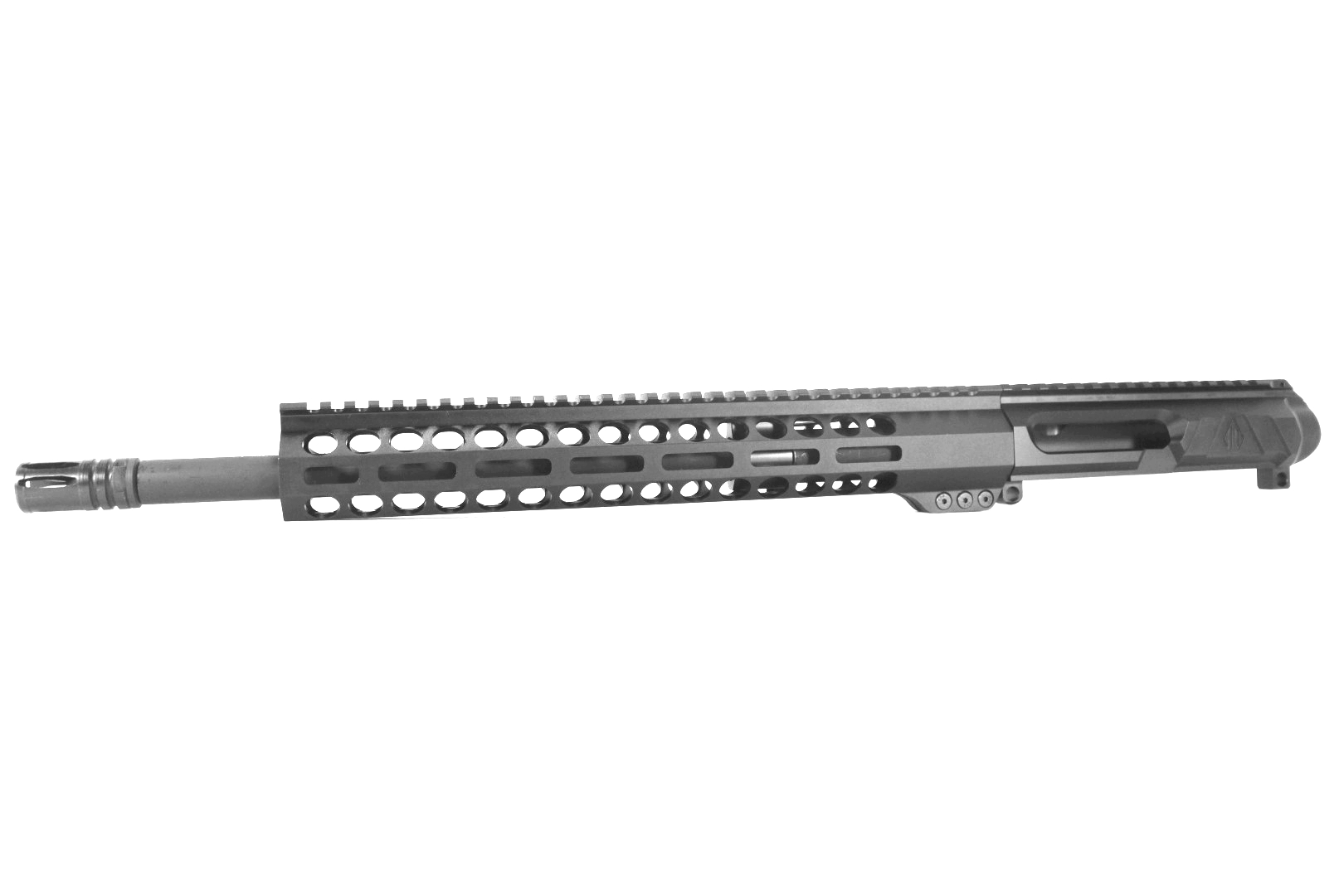 16 inch AR-15 LEFT HANDED AR-15 Non Reciprocating Side Charging 300 Blackout Melonite Upper