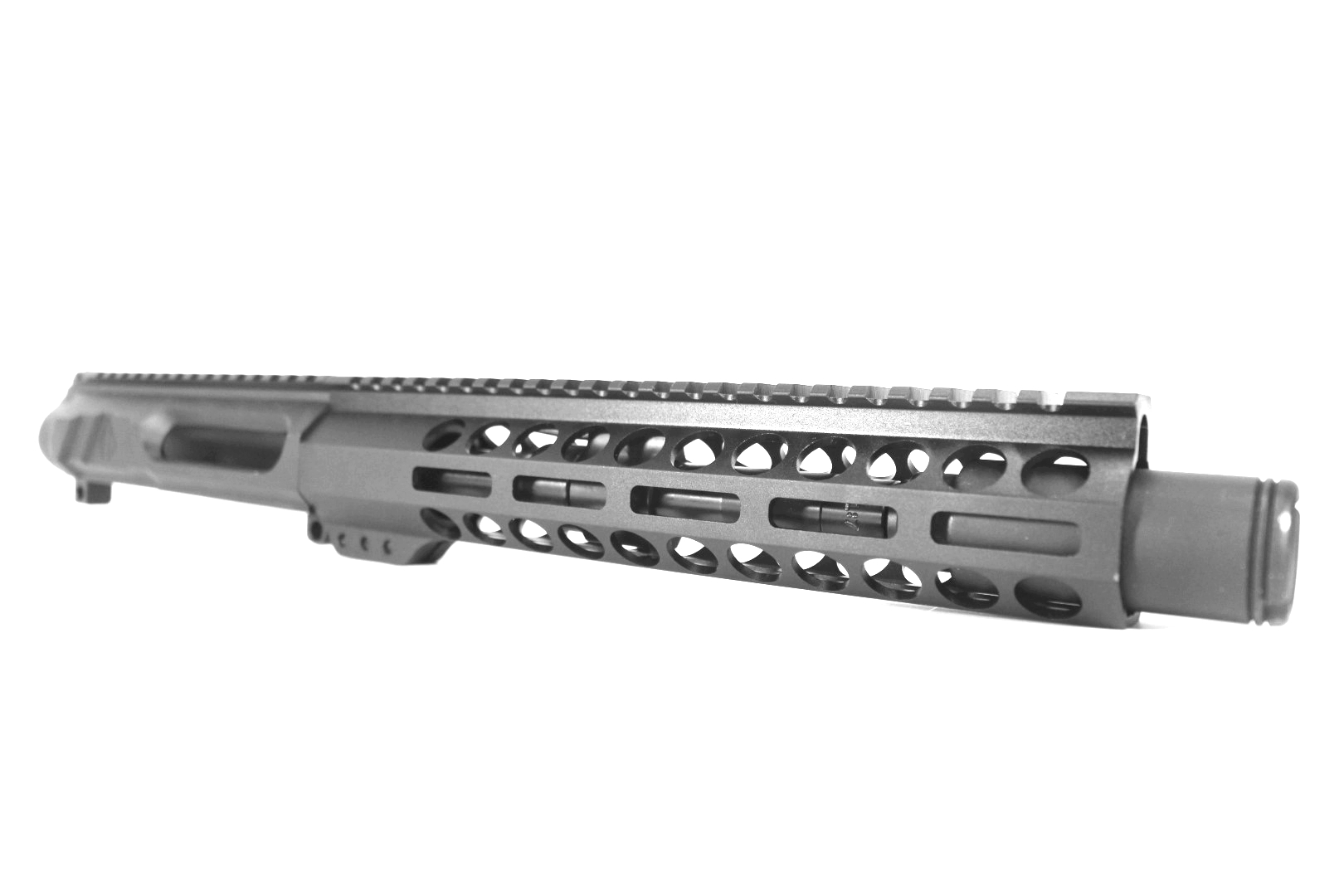 8.5 inch AR-15 Non Reciprocating Side Charging 300 Blackout Pistol Melonite Upper w/CAN