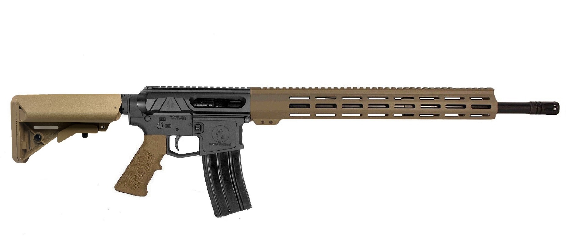 18" 5.56 Valiant AR Rifle BLK/FDE 