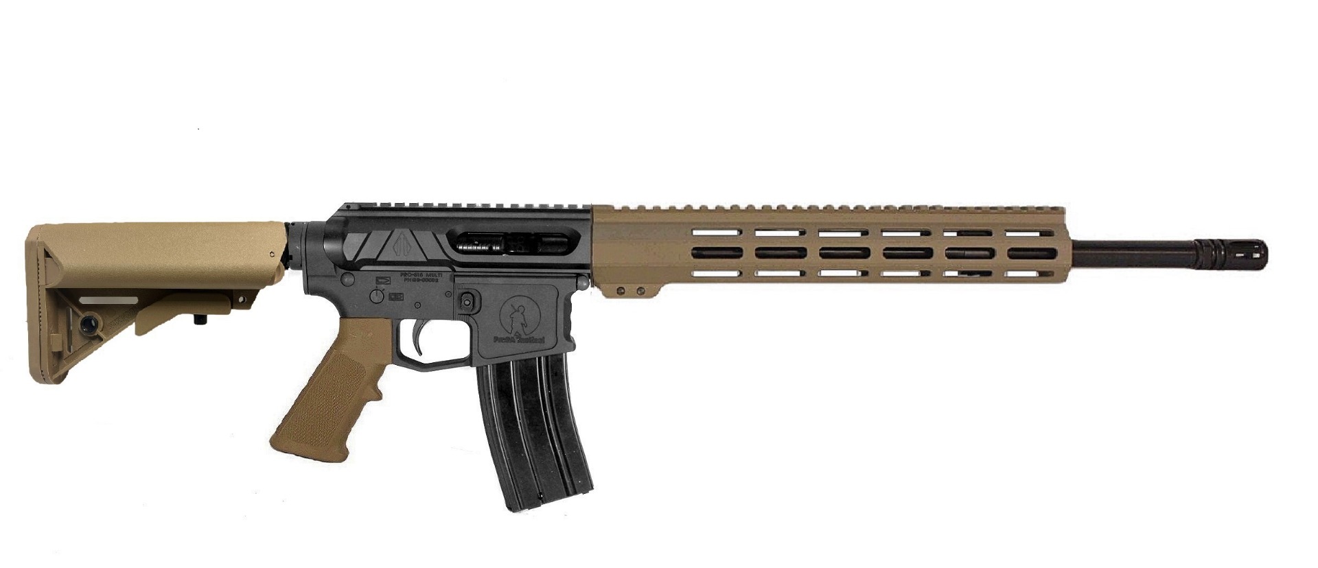 16" 5.56 Valiant Side Charging Rifle BLK/FDE