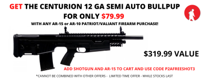 Get a 12GA Semi Auto Bullpup for only $79.99**