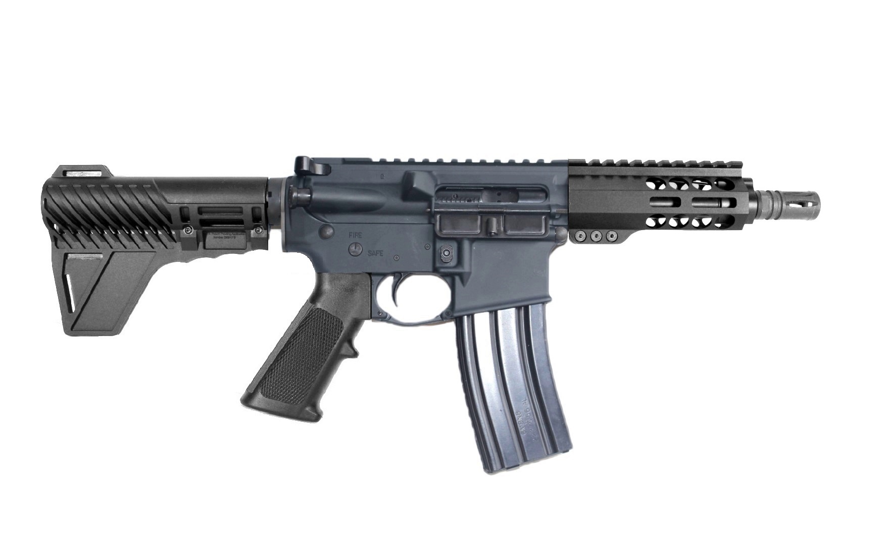 6 inch 300BLK AR Pistol 2 Tone FDE/BLK