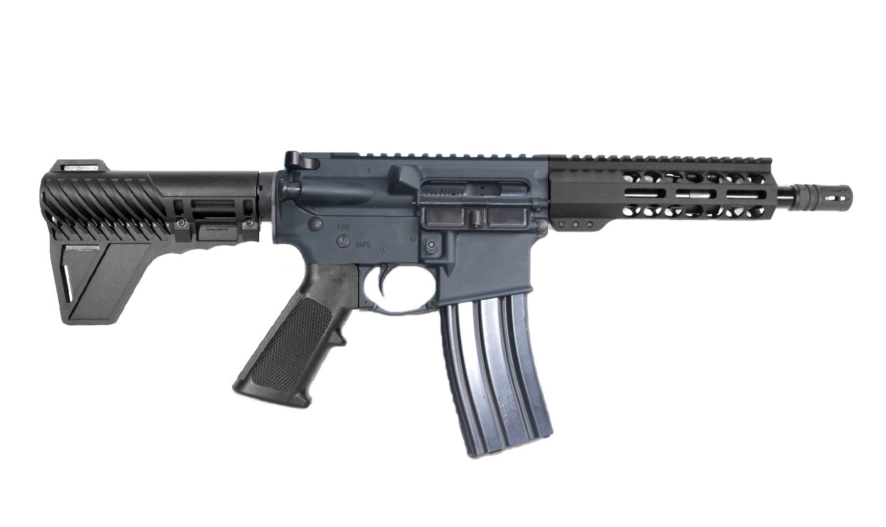 8 inch 5.56 NATO AR Pistol Two Tone FDE/BLK