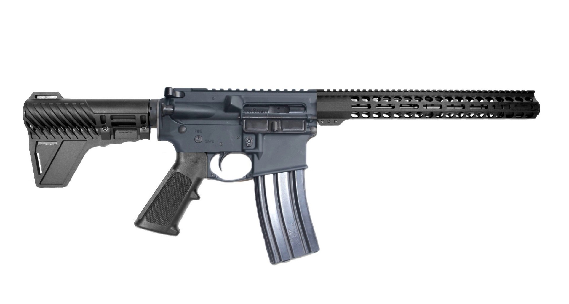 12.5 inch 5.56 NATO AR15 Pistol - Made in the USA