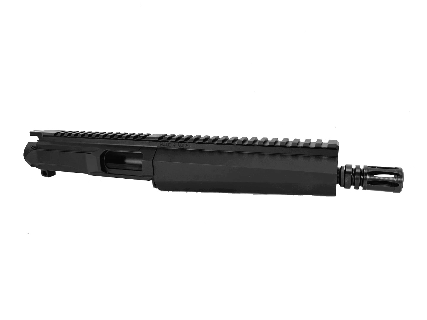 8 inch AR-15 / AR-9 MP5 STYLE 9mm Pistol Caliber Nitride Upper