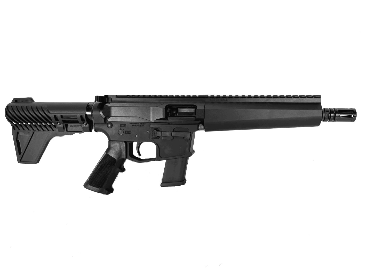 8.5 inch 10mm AR-15 Pistol MP5 Style