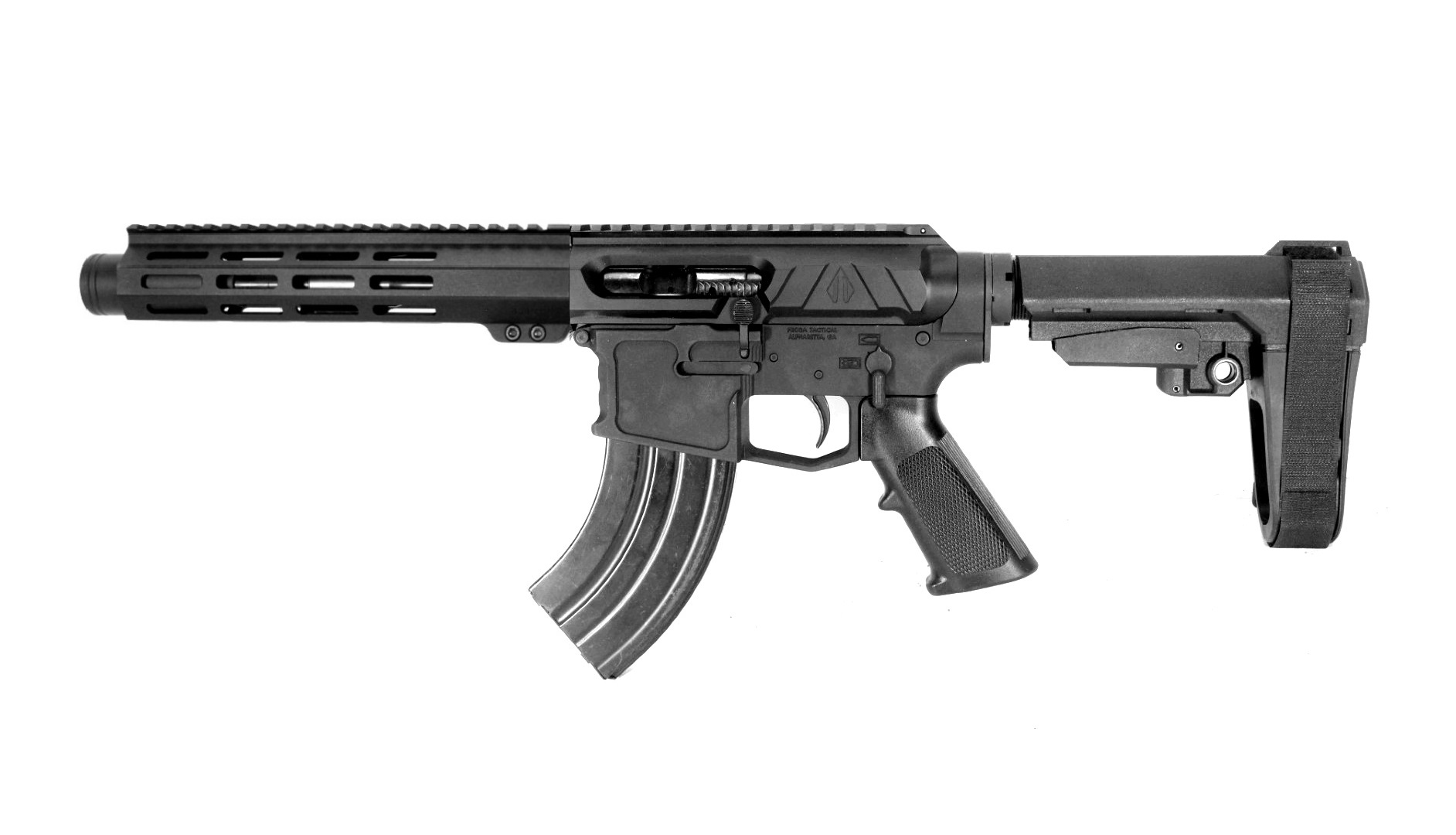 7.5 inch 7.62x39 Side Charging AR Pistol | LEFT HAND