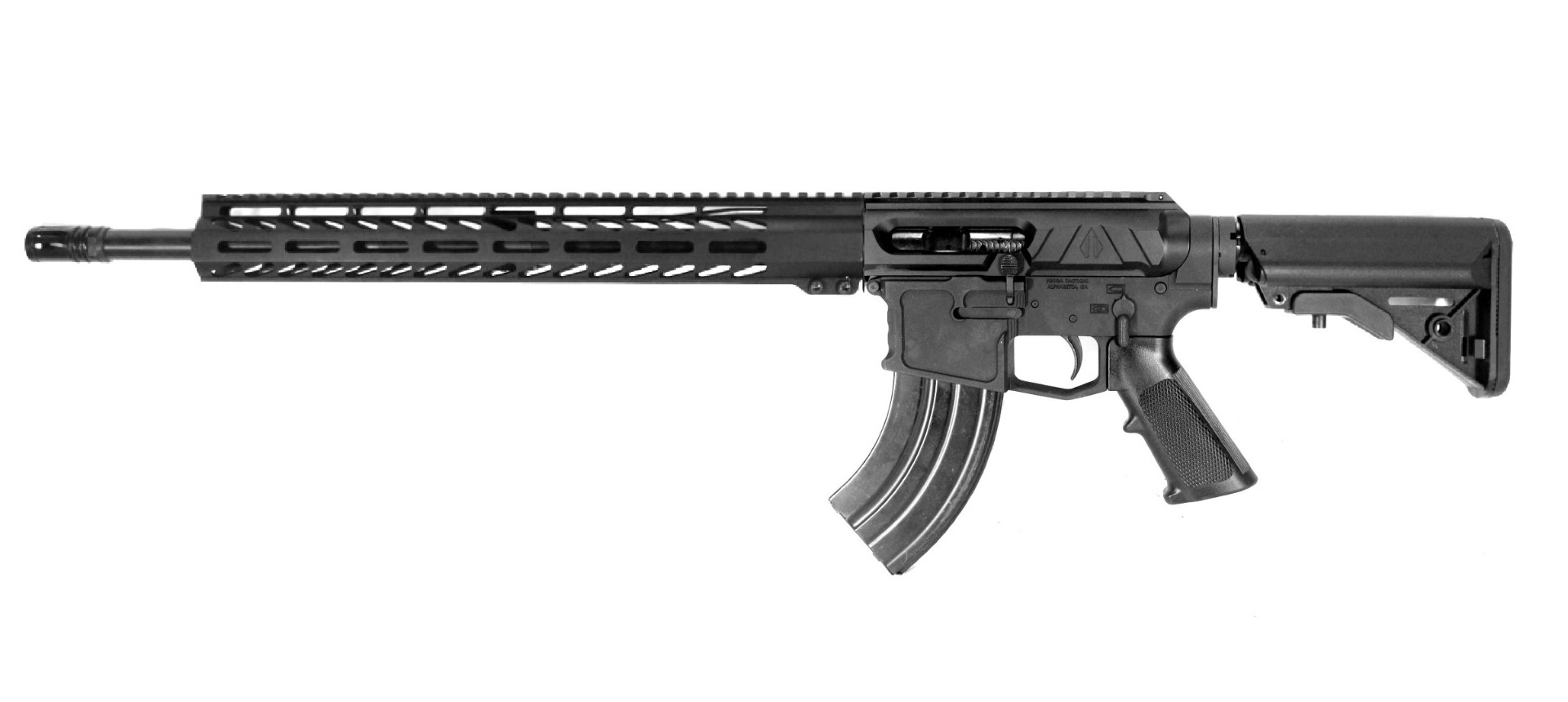16 inch 7.62x39 AR15 Rifle | LEFT HAND Side Charging