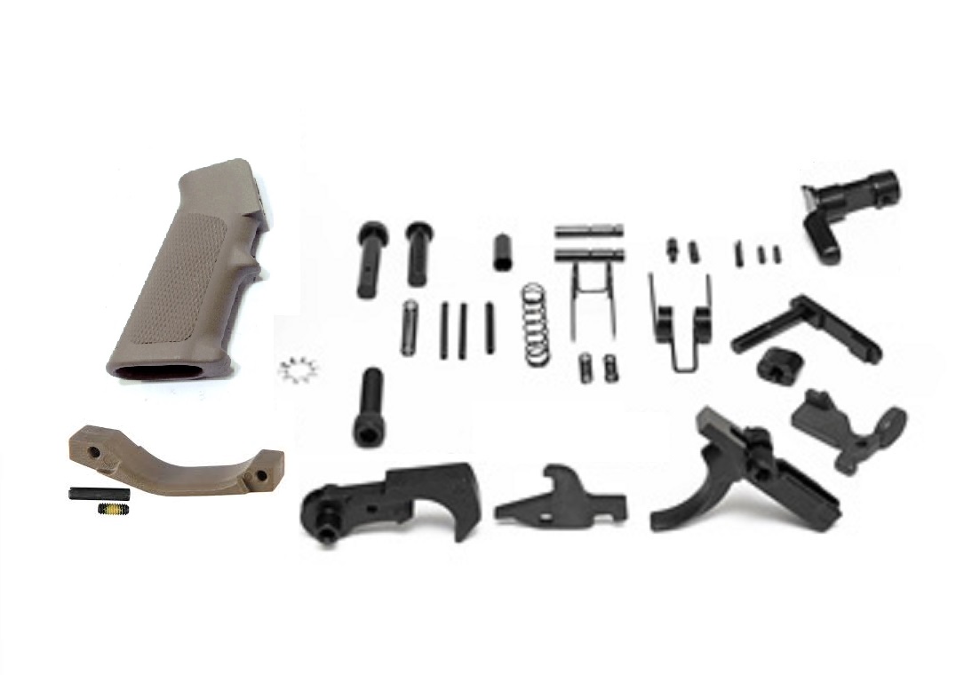 AR-15 Lower Parts Kit - FDE 