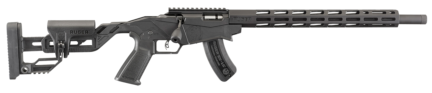 RUGER 8405  PRECISION 22WMR 18IN TB BLK           9R