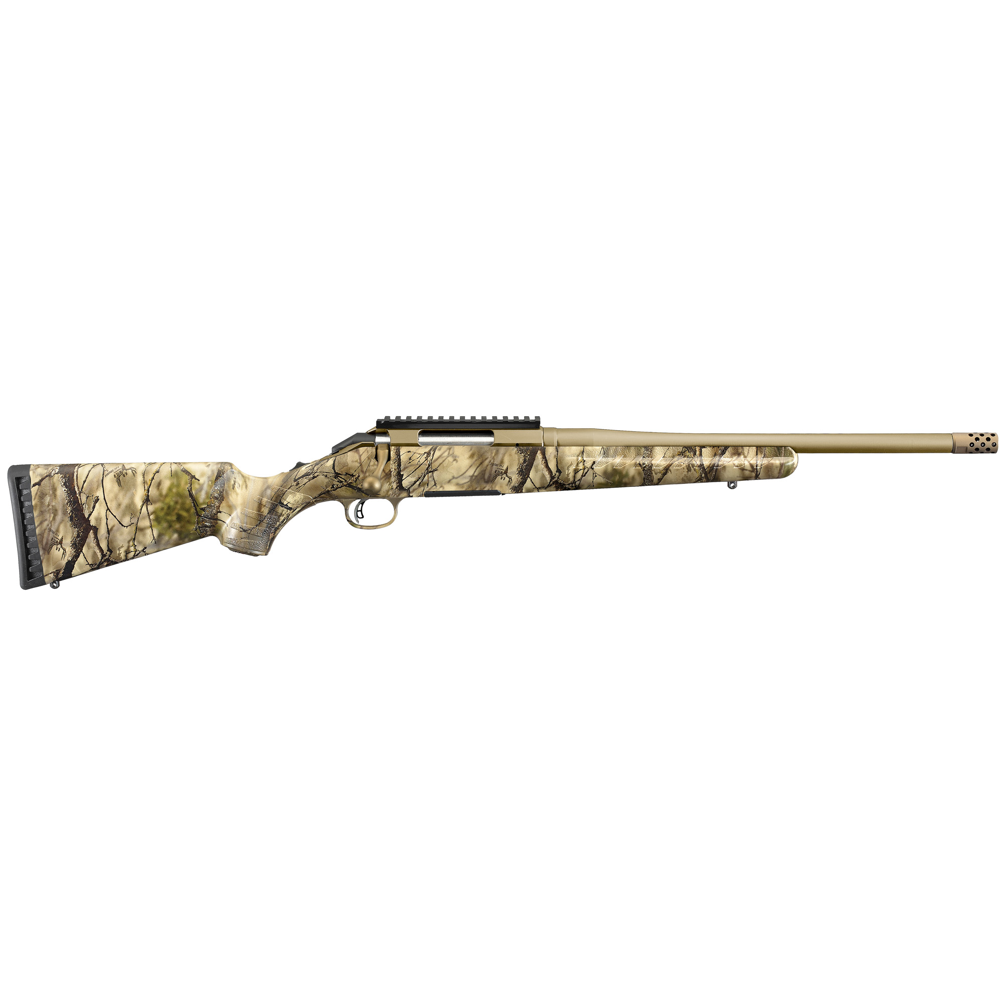 RUGER AMERICAN 243WIN 16.1 CAMO 4RD