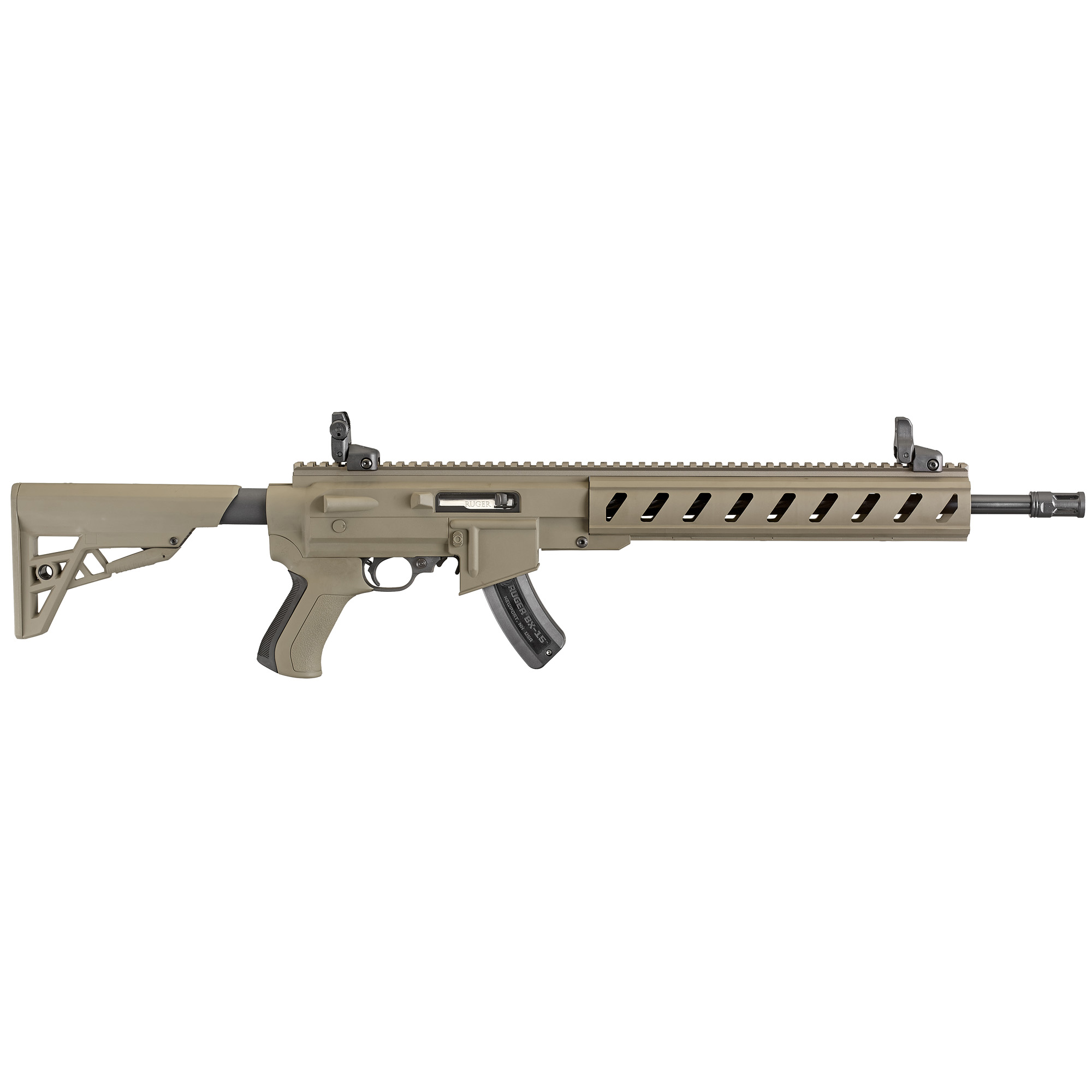RUGER 10/22 TACT 22LR 16.12 FDE 15R