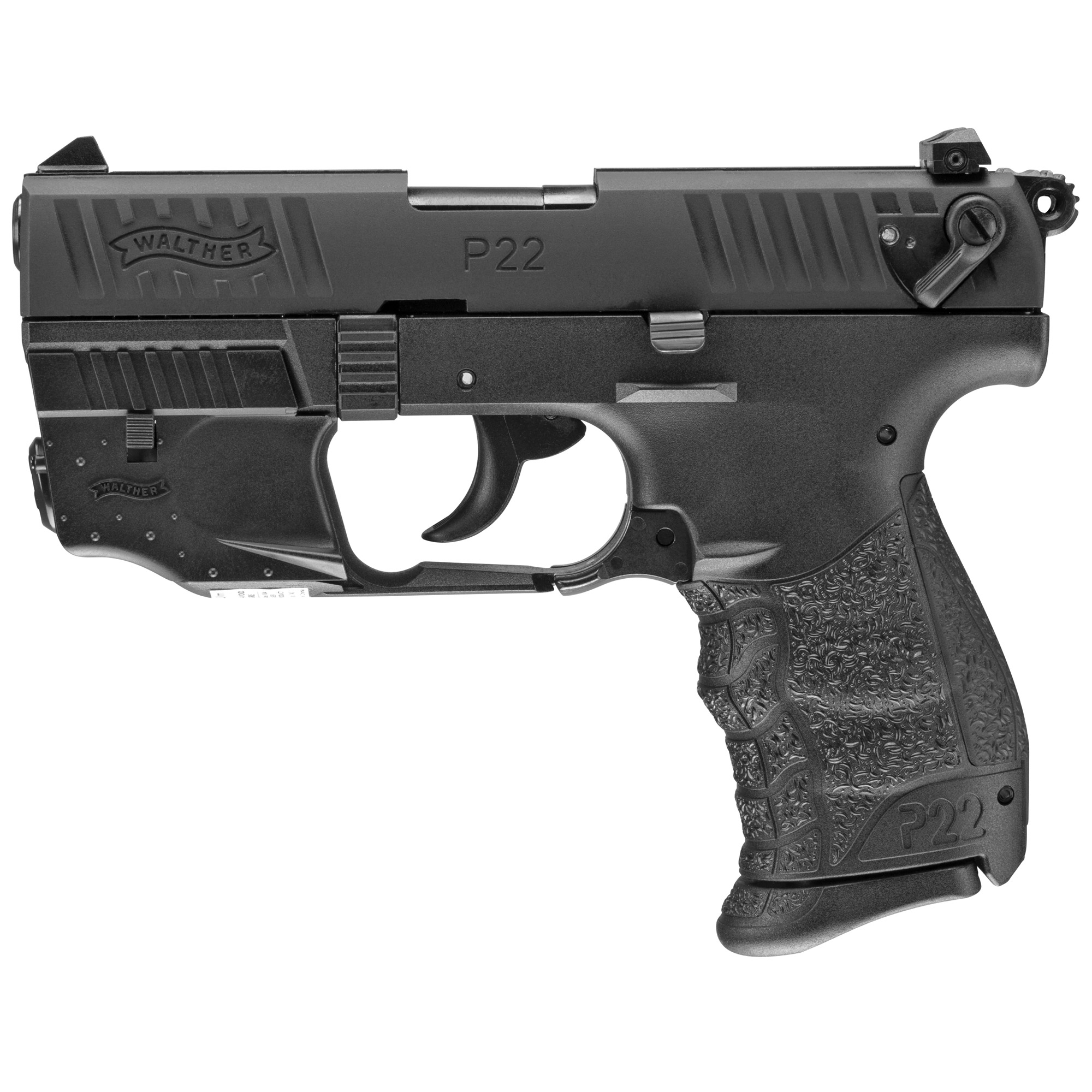 WALTHER P22Q 22LR 3.42 10RD BLK W/LASER