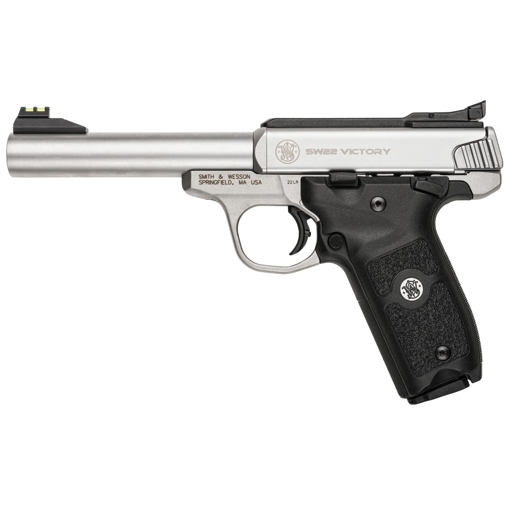 S&W VICTORY 22LR 5.5 10RD STS AFOS