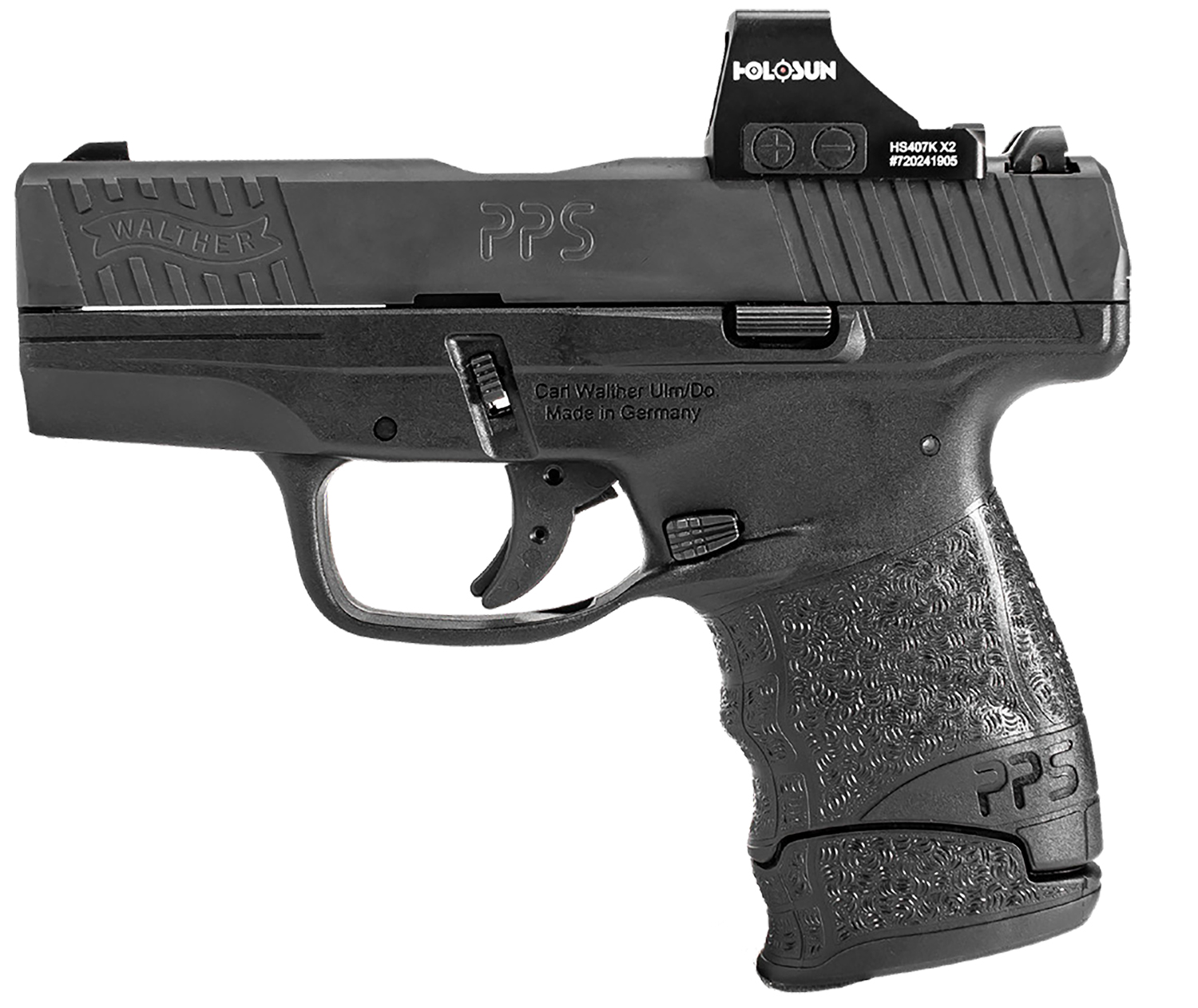 WALTHER 2851113 PPS/M2 9MM HOLOSUN 407K          6/7RD