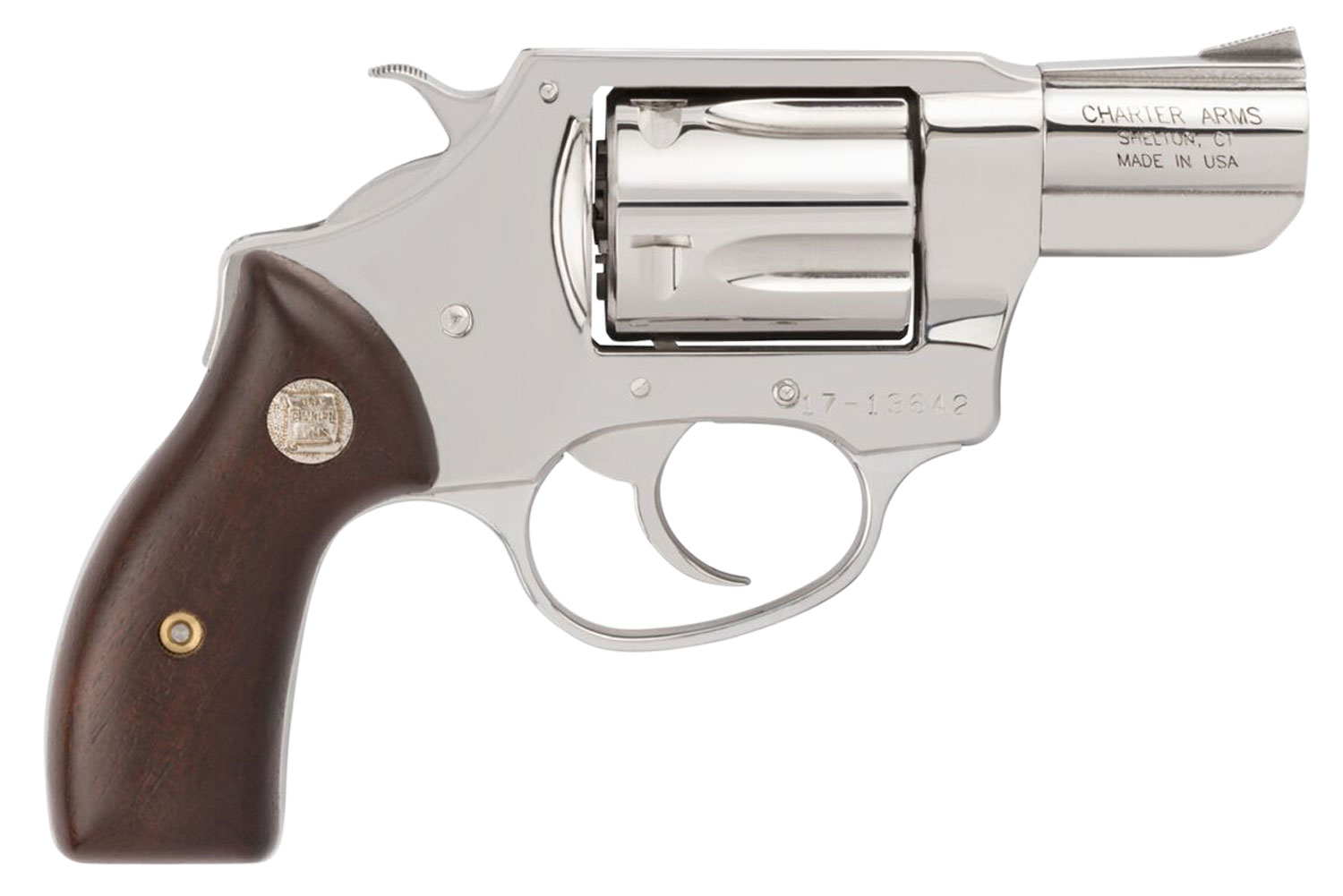 CHARTER ARMS 73829 UNDERCOVER       38 2.0 POL/WOOD   5SHOT