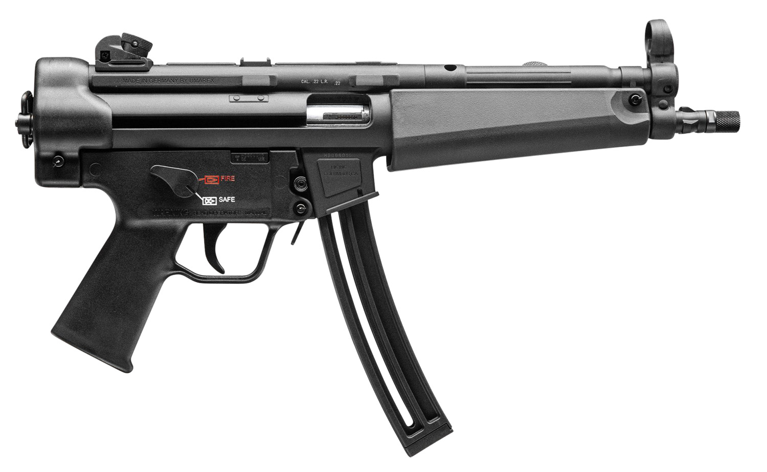 HK 81000470 MP5       PISTOL 22LR (1)25R       8.5