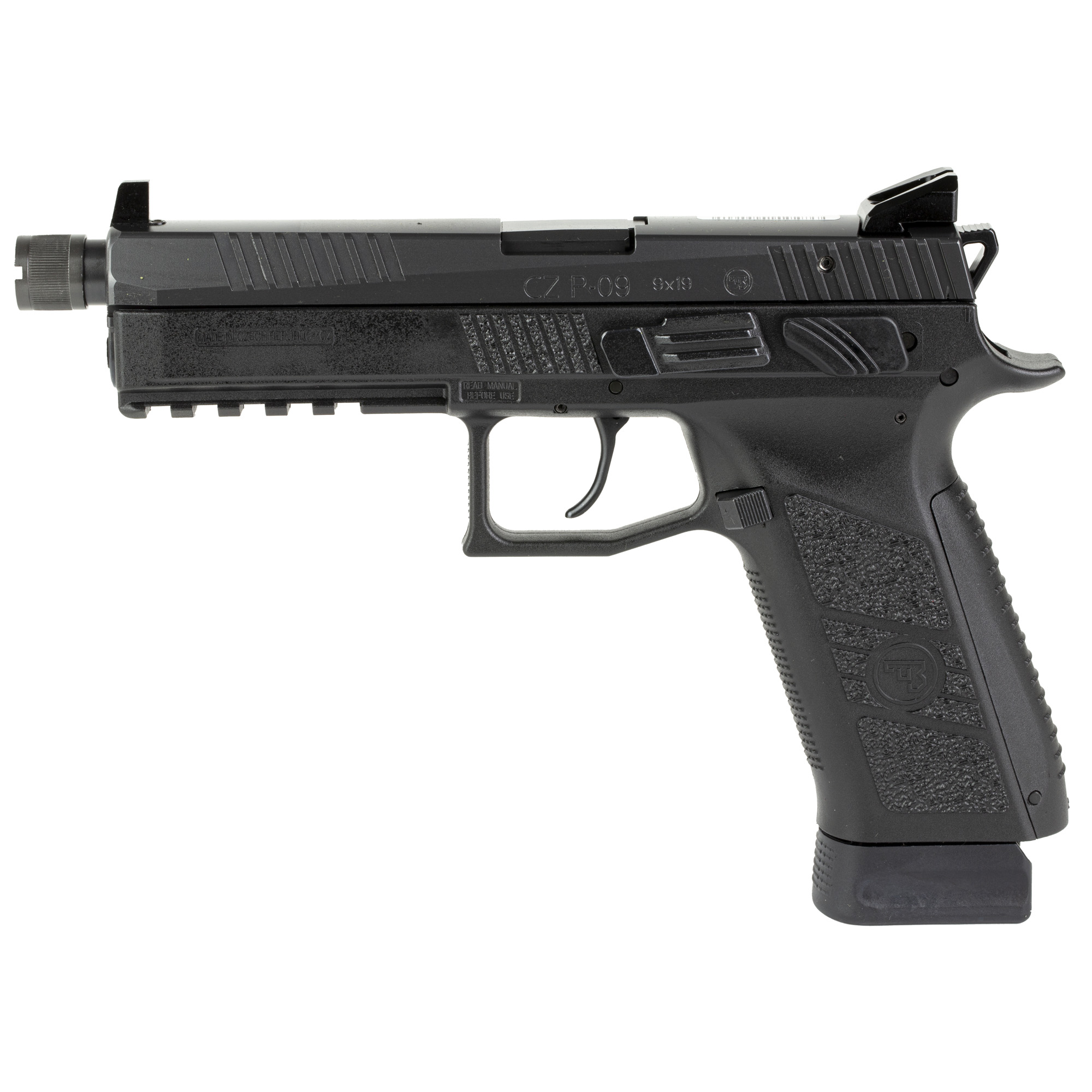 CZ P-09 SUPP-RDY 9MM 5.15 BLK 21RD