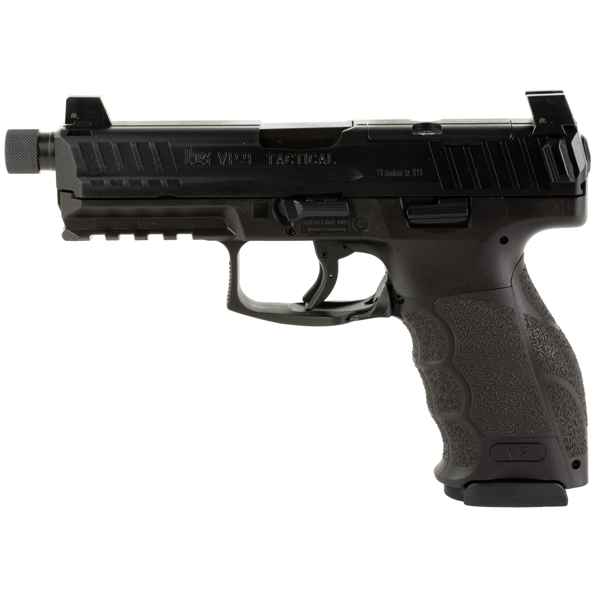 HK VP9 TACTICAL OR 9MM 4.7 17RD NS