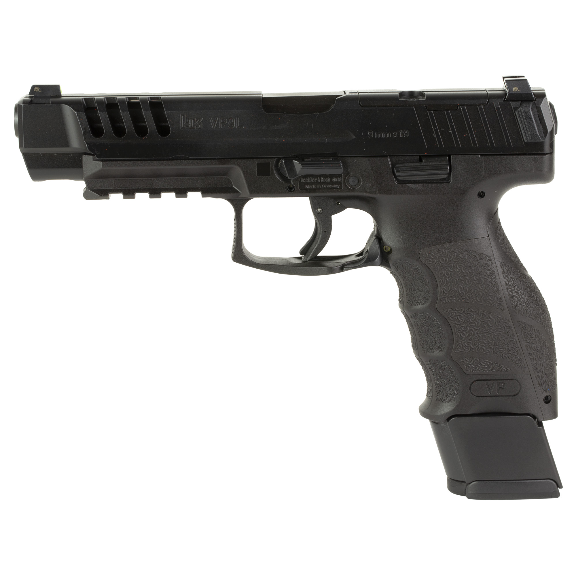 HK VP9L OR 9MM 5 20RD BLK NS
