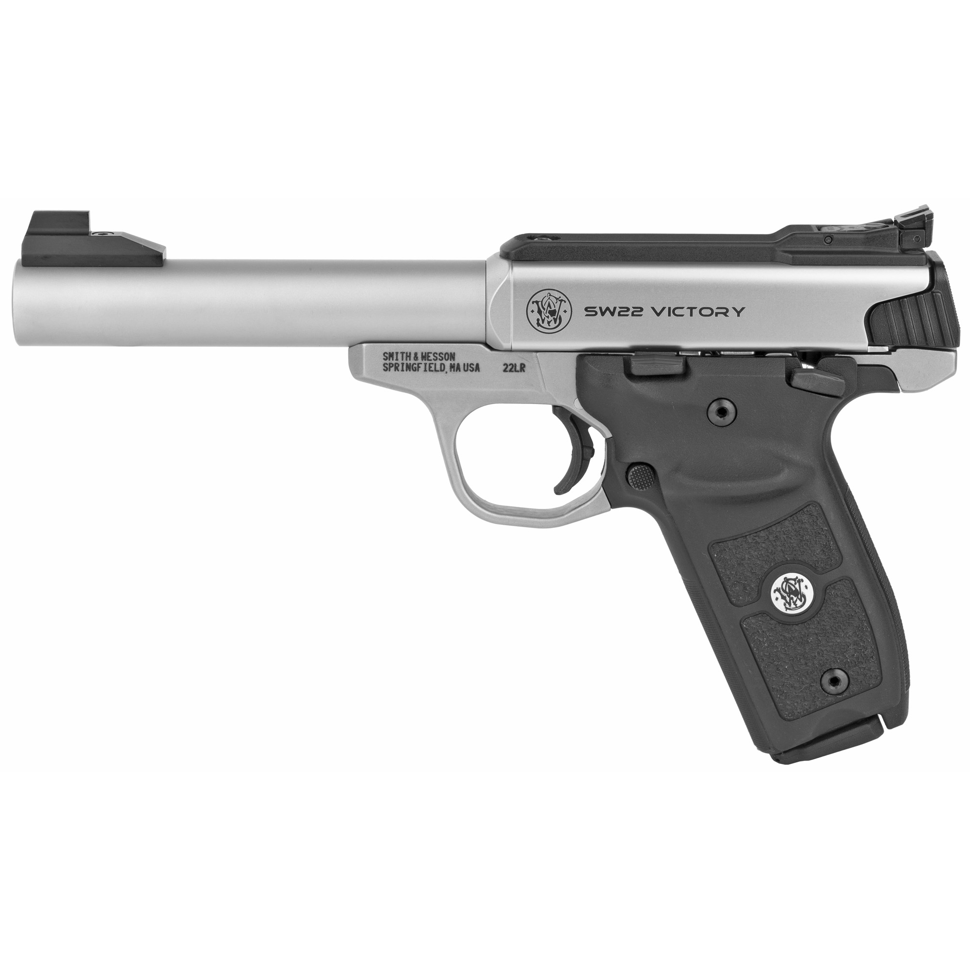 S&W VICTORY 22LR 5.5 10RD STS TRGT