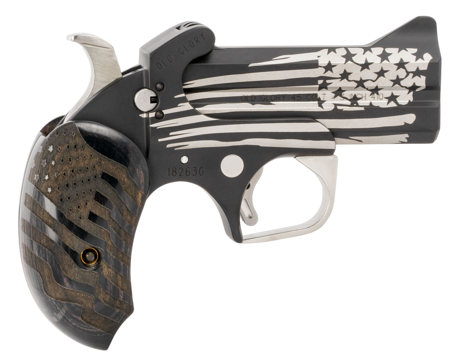BOND ARMS BAOG   OLD GLORY GN ONLY 45C/410 3.5  2R  BLK