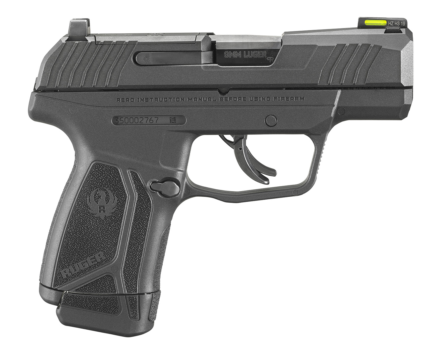 RUGER 3502  MAX-9 MAS 9MM  3.2 OPTRDY   10R  BLK