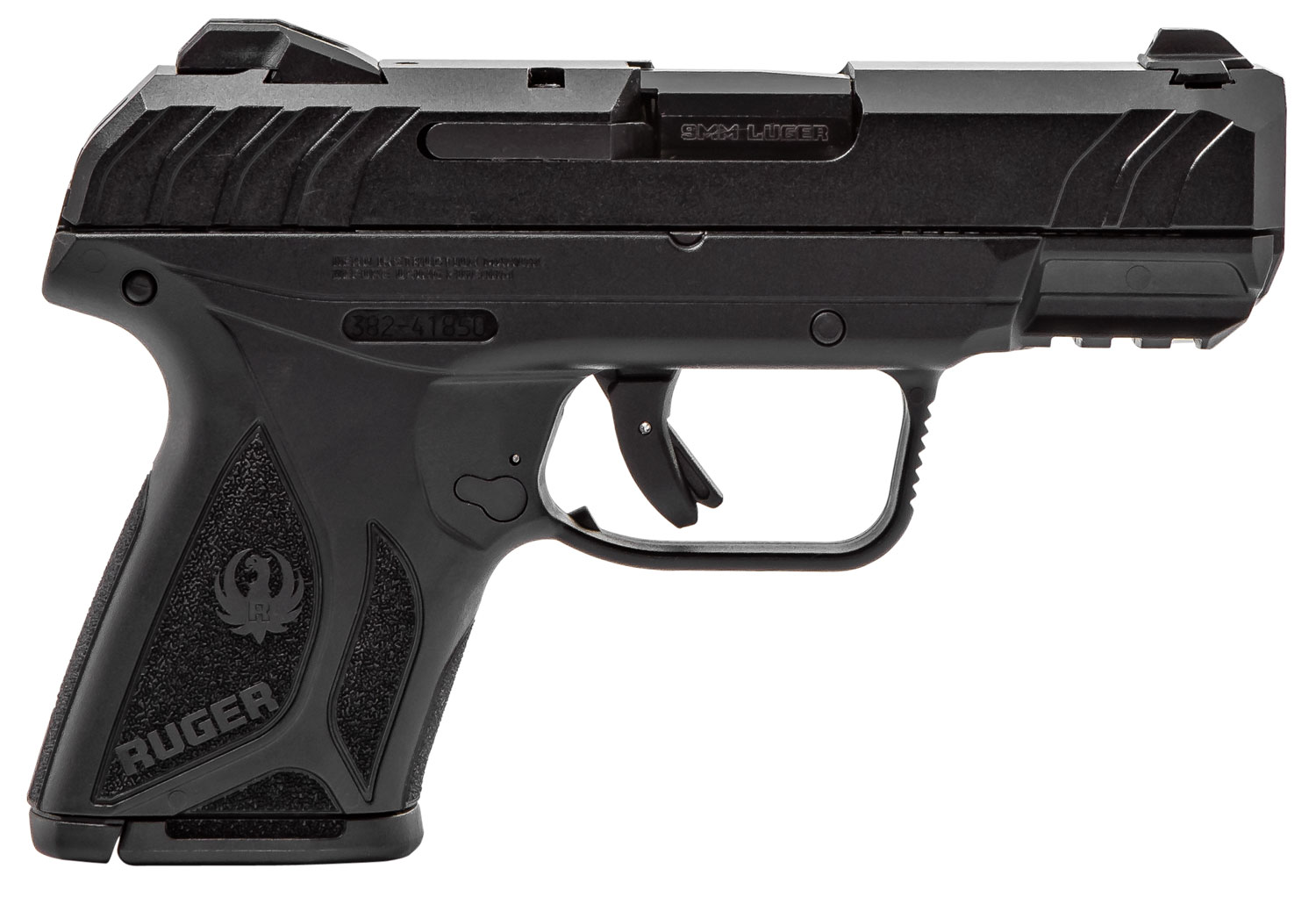 RUGER 3818  SECURTY9 9MM   3.4 COMPACT       10R BLK