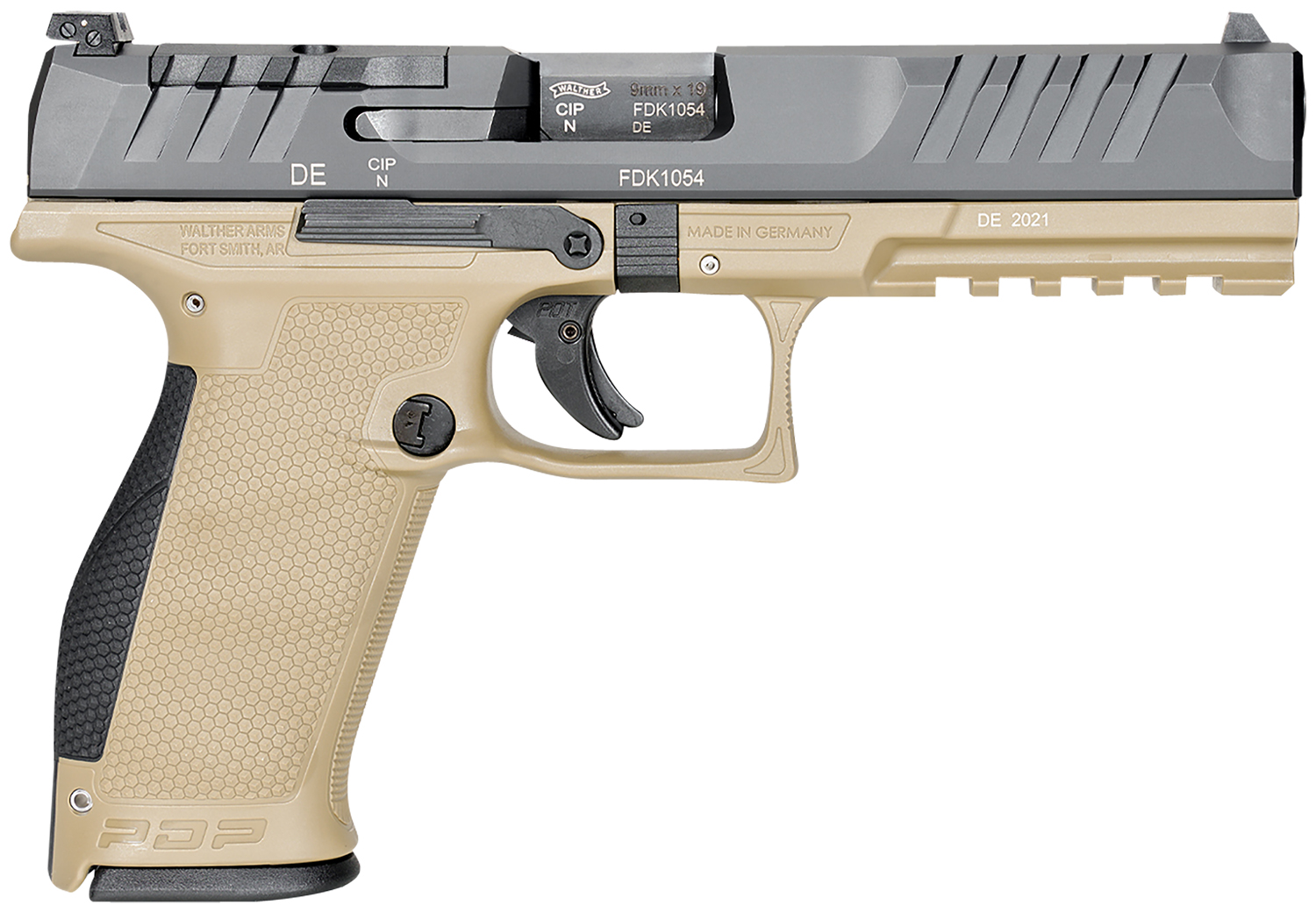 WALTHER 2858410 PDP 9MM 5   FULL OR      2TN TAN  18RD