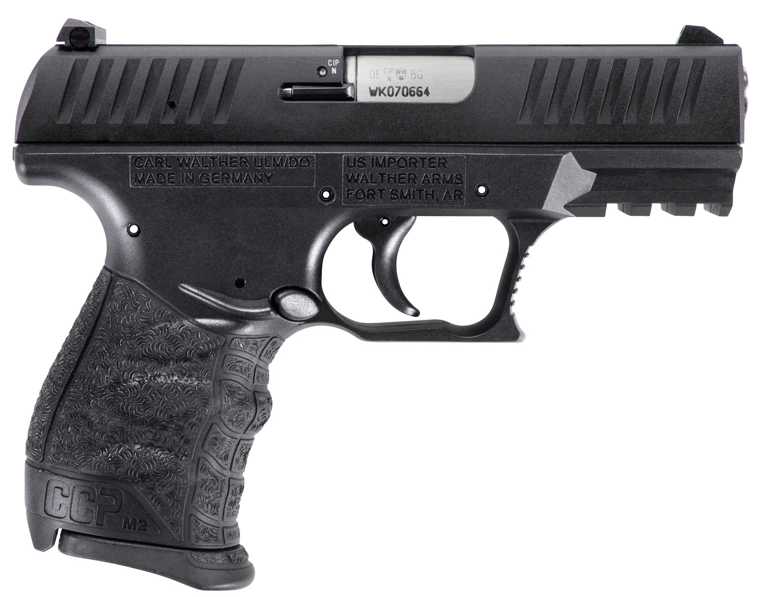 WALTHER 5082500 CCP/M2 380 3.54              BLK   8RD