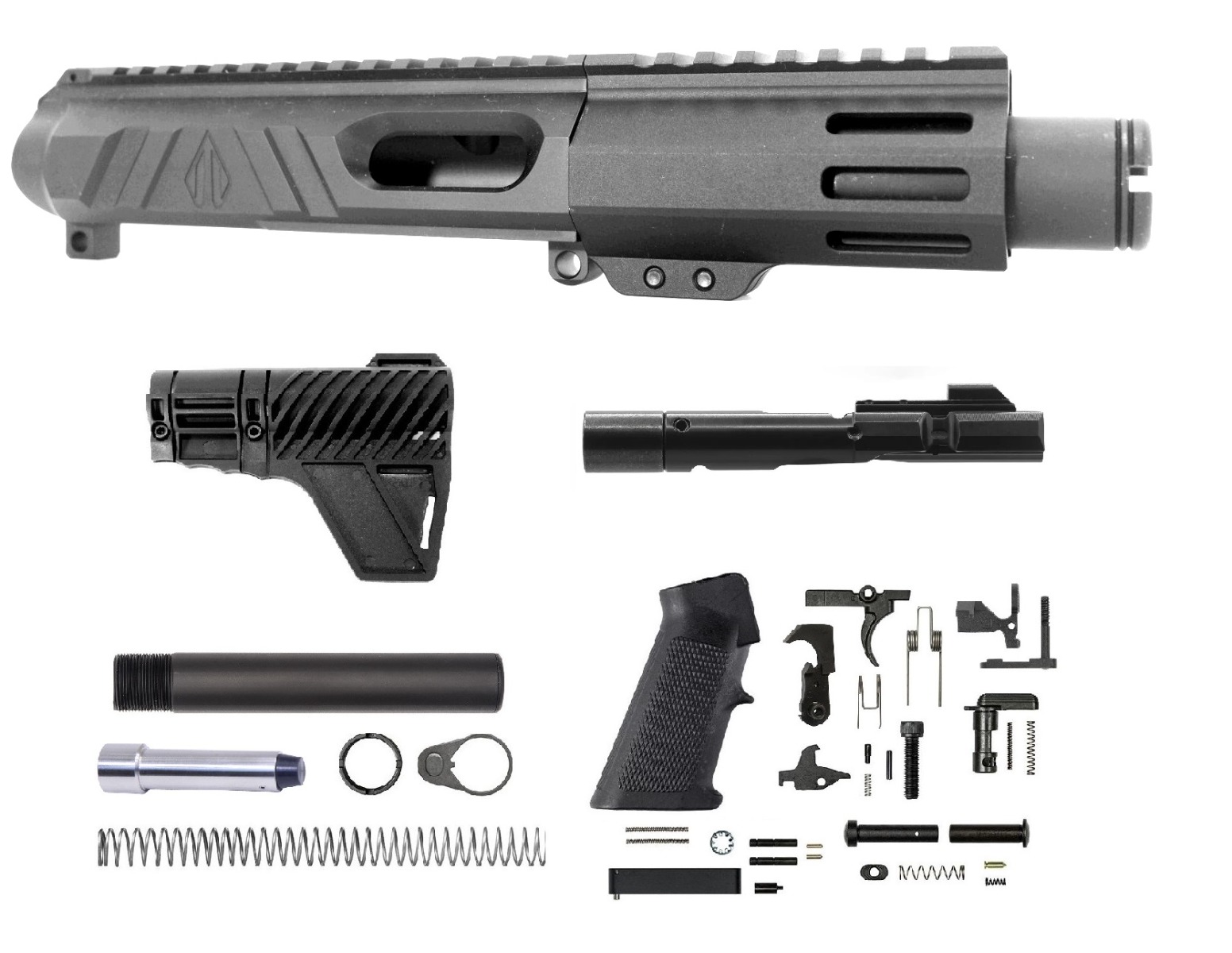 3 inch 9mm AR-15 Upper Kit | NR Side Charging