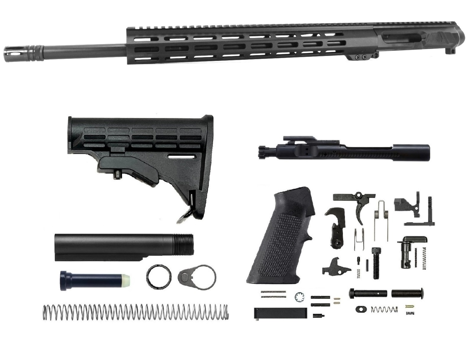 22 inch 6mm ARC Side Charging AR Upper Kit | Left Hand | Pro2a Tactical