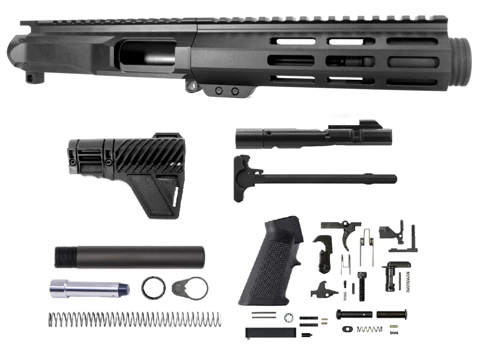 5 inch AR-15 40 S&W Pistol Caliber Upper Kit